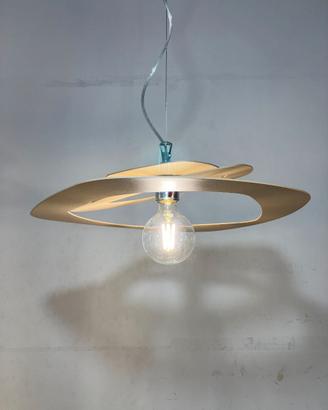 Lampadario D.50 metallo sabbia taglio laser