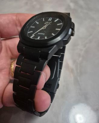 Orologio Acciaio Total Black Nuovo