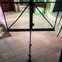 Leggio professionale nero