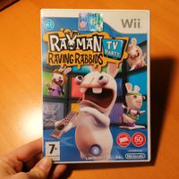 Gioco Wii "Rayman Raving Rabbids - tv party"