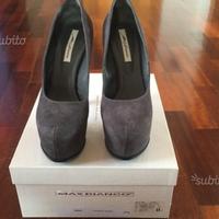 Décolleté grigie "nuove" Max Bianco originali 37,5