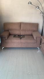 Divano 2 posti in tessuto