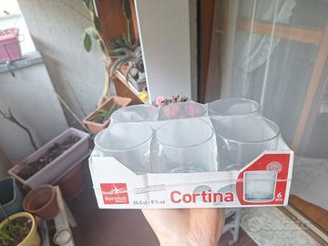 bicchieri bormioli nuovi 