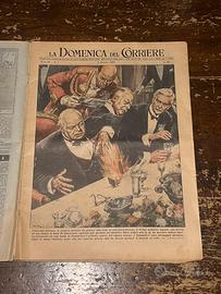 La Domenica del Corriere 1954 orig. Walter Molino