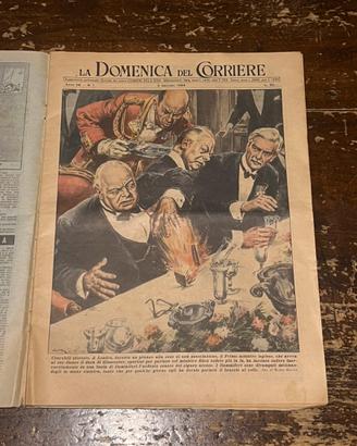 La Domenica del Corriere 1954 orig. Walter Molino