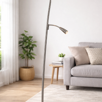 Lampada da terra con dimmer – doppia luce