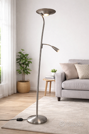 Lampada da terra con dimmer – doppia luce