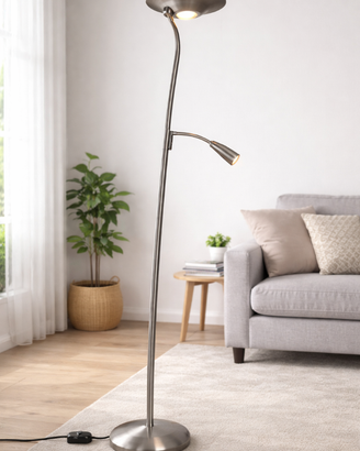 Lampada da terra con dimmer – doppia luce