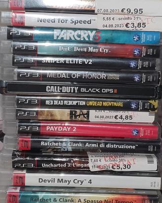Titoli PS3 originali