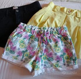 Pantaloncini per bambina/ragazza dai 9 ai 13 anni