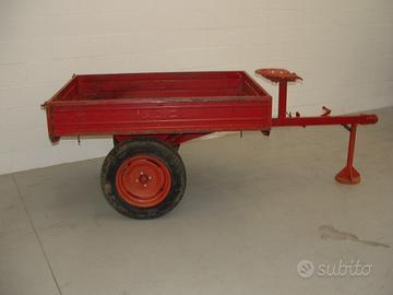 Rimorchio per motocoltivatore