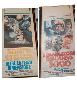 lotto 8 locandine bmovies scifi anni 70