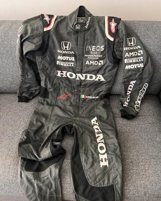 TUTA AUTO ALPINESTARS SUPERTECH - FIA 2028 - TG 50