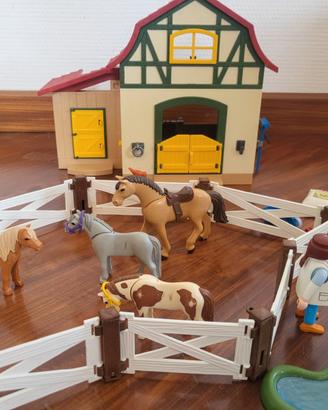 PLAYMOBIL COUNTRY 6927 MANEGGIO DEI PONY