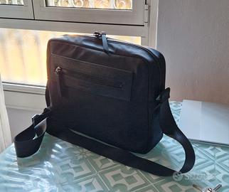 Borsa messenger Trussardi nera pc 14"