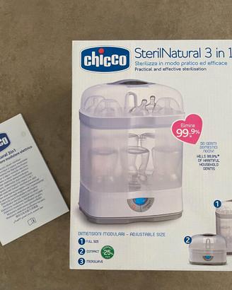 sterilizzatore Chicco "Steril natural" 3 in 1