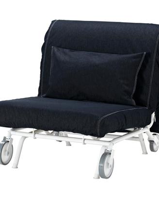 Poltrona letto ikea con ruote