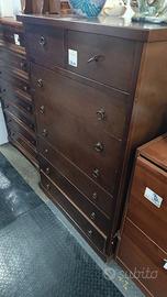 Settimino Alto in Legno Color Noce – 25211