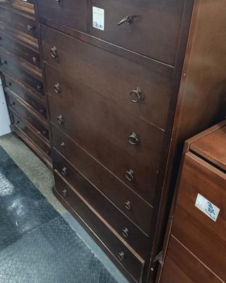 Settimino Alto in Legno Color Noce – 25211
