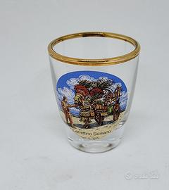 Bicchierino shot/liquori Carrettino Siciliano