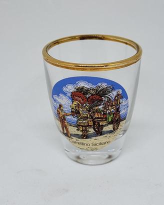 Bicchierino shot/liquori Carrettino Siciliano