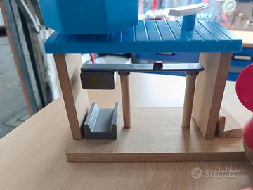 Aeroporto legno plastica