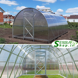 Serra tunnel 3x4 orto piante acciaio rinforzato