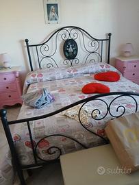 letto in ferro battuto