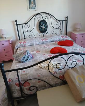 letto in ferro battuto