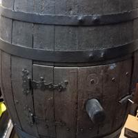 Botte antica come mobile bar