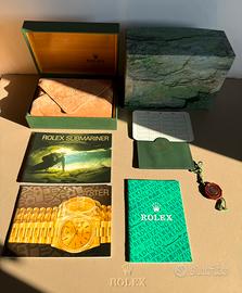 Submariner  Rolex 1998 set Eng 14060-16610-16613