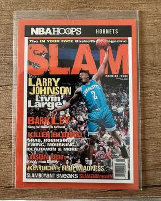 NBA Hoops 21-22 SLAM #1 Larry Johnson NM