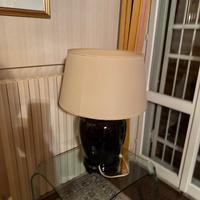 LAMPADA IN CERAMICA NERA