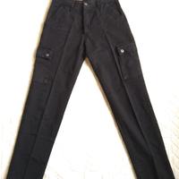 Pantalone cargo donna nero Taglia 46