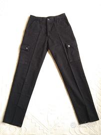 Pantalone cargo donna nero Taglia 46
