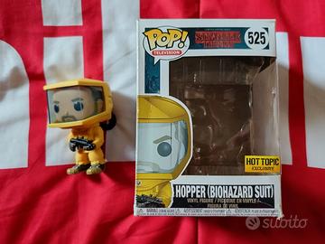 Funko Hopper biohazard suite stranger things 1sta