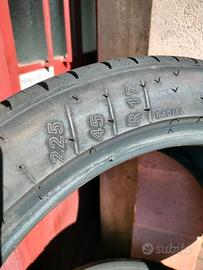4 gomme nuove....225/45-17 - 91Y Kleber