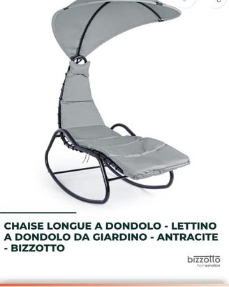 lettino a dondolo