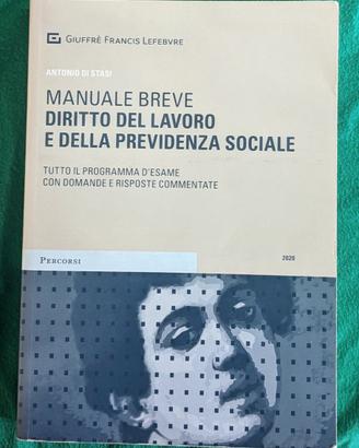 Manuale breve di diritto del lavoro- Di Stasi