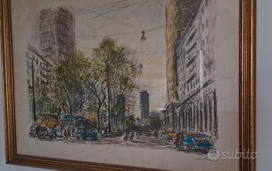 Litografia M. Cascella con certificato 