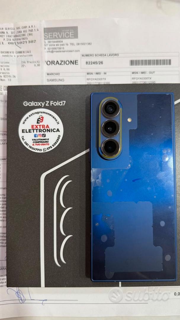 samsung z fold 7 12/512GB sostituzione in gara - Telefonia In vendita a ...