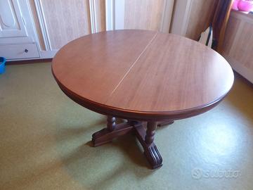 Tavolo Rotondo Con Prolunga