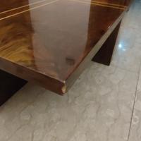 tavolino in radica di moce