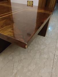 tavolino in radica di moce