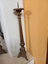 Coppia di candelieri stile Luigi XVI