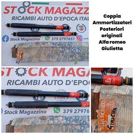 Coppia ammortizzatori posteriori Spica alfa Romeo 