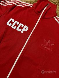Giacca tuta Adidas vintage anni 70 replica CCCP