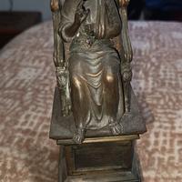 Antica statua in bronzo San Pietro 