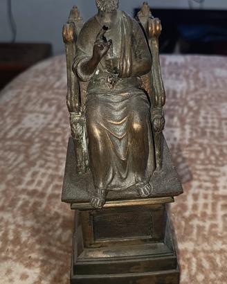 Antica statua in bronzo San Pietro 
