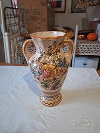 vaso ornamentale ceramica Deruta
